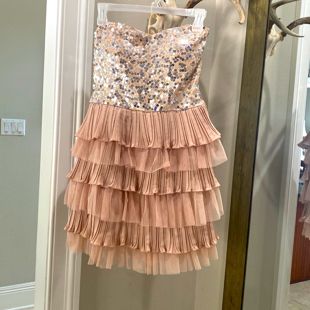 As U Wish  Sequin and‎ Tule Dress